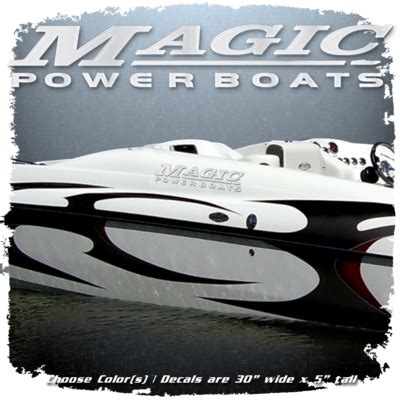 Magic powef boats